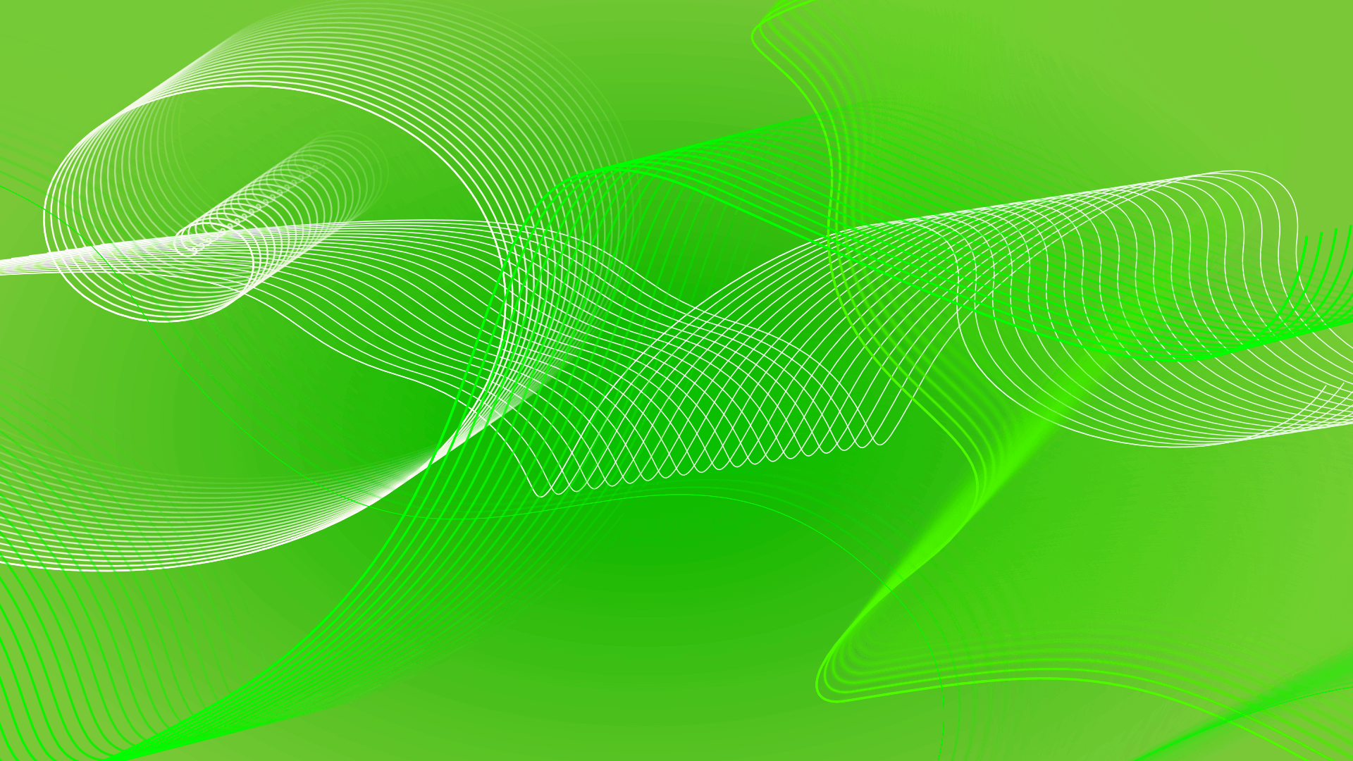 Set green spirals as background image